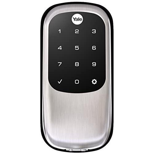 Yale Security YRD246HA2619 Assure Lock Key Free Deadbolt with ZigBee, Satin Nickel