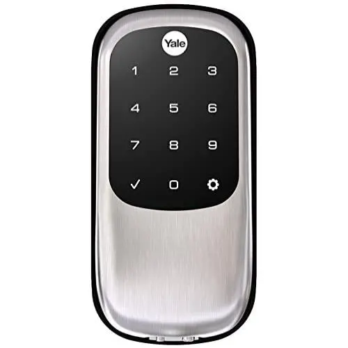 Yale Security YRD246HA2619 Assure Lock Key Free Deadbolt with ZigBee, Satin Nickel