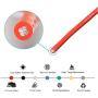 BNTECHGO 14 Gauge Silicone Wire Kit 7 Color Each 25 ft Flexible 14 AWG Stranded Tinned Copper Wire
