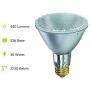 Sterl Lighting - Pack of 6 PAR30 Clear Long Neck Outdoor Security Light Bulbs Halogen , 38 Watts , 120 Volts , E26 Medium Base , 2700K , 440 Lumens