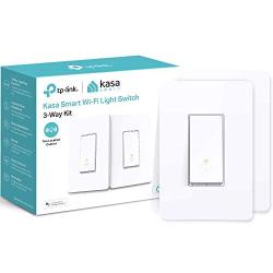 Kasa Smart HS210 KIT 3 Way Smart Switch Kit by TP-Link, Wi-Fi Light Switch works with Alexa and Google Home, Neutral Wire Required, No Hub Required, UL Certified, 2-Pack