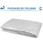 uxcell 236mil 10.76sqft Car Engine Floor Cargo Area Sound Deadener Heat Insulation Dampening Mat 40''x40''