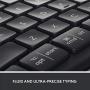 Logitech Ergo K860 Wireless Ergonomic Keyboard with Wrist Rest - Split Keyboard Layout for Windows/Mac, Bluetooth or USB Connectivity