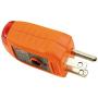 Klein Tools RT210 Outlet Tester, Receptacle Tester for GFCI / Standard North American AC Electrical Outlets, Detects Common Wiring Problems
