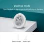 QingPing Bluetooth Thermo-Hygrometer H Version, 2 Modes Ultra-Low Power Consumption Ultra-Wide Viewing Angle Electronic Ink Screen Support Siri HomeKit