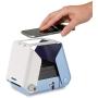 KiiPix Smartphone Picture Printer, Blue | Instantly Print Fun, Retro-Style Photos Right from Smartphone Screen | Portable | No Batteries Required | Great for Crafts, Parties and More!