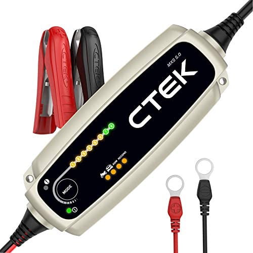 CTEK - 40-206 MXS 5.0 Fully Automatic 4.3 amp Battery Charger and Maintainer 12V (40-206)