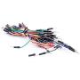 TEKTRUM EXTERNALLY Powered SOLDERLESS 2200 TIE-Points Experiment Plug-in BREADBOARD with Aluminum Back Plate and Jumper Wires for Proto-Typing Circuit
