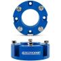 Supreme Suspensions - Front Leveling Kit for 2007-2021 Toyota Tundra and 2007-2021 Toyota Sequoia 3'' Front Lift Strut Spacers 2WD 4WD (Black)