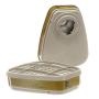 3M Respirator Cartridge 6006, 1 Pair, Helps Protect Against Organic Vapors, Acid Gases, Ammonia, Methylamine or Formaldehyde