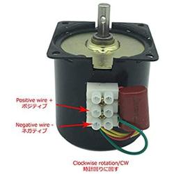Bringsmart 60ktyz 110V 1rpm Ac Motor Low Noise Gearbox Electric Motor Barbecue High Torque 110V Synchronous AC Reduction Motor