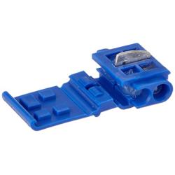 3M Scotchlok Electrical IDC 804-POUCH, Blue, 18-16 AWG(solid/stranded), 14 AWG (stranded), 25 per pouch