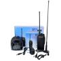 Retevis RT1 Walkie Talkie Long Range High Power 16 Channel Scan VOX Two Way Radio with Earpiece (1 Pack)