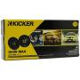 KICKER CS Series CSC4 4 Inch Car Audio Speaker with Woofers, Yellow (2 Pack)
