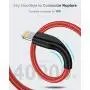 3 Pack Lightning Cable 3ft, 3 feet iPhone Charger Cable Cord, 3 Foot CyvenSmart Nylon Braided High-Speed Charging Cord for iPhone 11/Xs/XS Max/XR/X / 8/8 Plus / 7/7 Plus