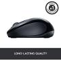 Logitech M325 Wireless Mouse Dark Silver