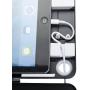 CTA Digital: Dual Security Kiosk Stand with Locking Case & Cable for iPad 2017/2018/iPad Air (Gen. 1-2)/iPad Pro 9.7, Black, for iPad Gen 5&6/ iPad Air (Gen. 1-2)/iPad Pro 9.7 (PAD-ASKB)