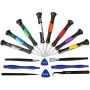 Kaisi 16-Piece Precision Screwdriver Set Repair Tool Kit Compatible Samsung, iPhone, iPad, Computers, Laptops and Other Devices