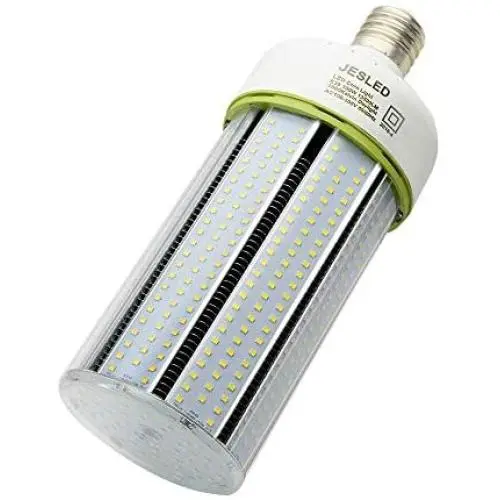 JESLED 100W LED Corn Light Bulb, E39 Mogul Base LED Bulbs, 5000K Daylight, 13500LM, 400 Watt Equivalent, CFL HPS Metal Halide Lamp Replacement for Garage Warehouse Outdoor Street Area Lighting