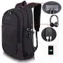 Travel Laptop Backpack Water Resistant Anti-Theft Bag with USB Charging Port and Lock 14/15.6 Inch Computer Business Backpacks for Women Men College School Student Gift,Bookbag Casual Hiking Daypack
