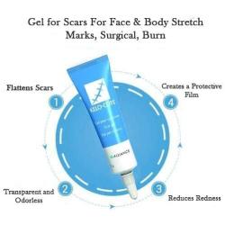 3 Pack Kelo-cotee,Gel for Scars 15G,Softens and flattens Scars,Eliminates Redness,Relieves itching and Pain,Helps in Healing,Protects The Skin,Advanced Formula Scar Gel
