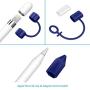 Fintie 3 Pieces Bundle Compatible with Apple Pencil Cap Holder, Nib Cover, Adapter Tether for Apple Pencil 1st Generation, iPad 10.2, iPad 9.7, iPad Air 3rd Gen/iPad Pro 10.5 Pencil, Navy