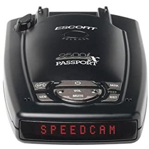 Escort Passport 9500iX - Long Range, Fewer False Alerts, National Coverage, GPS Capable, Ticket Protection
