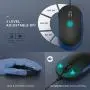 Wired Keyboard and Mouse, Jelly Comb Ultra Thin Full Size USB Wire Corded Keyboard Mouse Combo Set with Number Pad for Computer, Laptop, PC, Desktop, Notebook, Windows 7, 8, 10 -Sapphire Blue