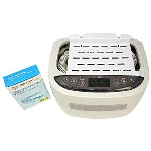 iSonic Ultrasonic C-Pap Deep Cleaner P4821-CPAP, 2.6Qt/2.5L, 110V for North America, with SS. Weight Bracket, Cleaning Tablet, Beige
