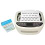 iSonic Ultrasonic C-Pap Deep Cleaner P4821-CPAP, 2.6Qt/2.5L, 110V for North America, with SS. Weight Bracket, Cleaning Tablet, Beige