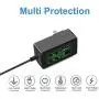 for Sony-Blu-Ray DVD Disc Player Charger 12V AC Adapter Compatible with BDP-S3500 BDP-S3700 BDP-S1700 BDP-S1500 BDP-S6500 BDP-S6700 BDP-BX320 AC-M1208UC Replacement Sony DVD Player Power Supply Cord