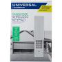 Chamberlain Group Clicker Universal Keyless Entry KLIK2U-P2, Works with Chamberlain, LiftMaster, Craftsman, Genie and More, Security +2.0 Compatible Garage Door Opener Keypad, White