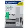 Chamberlain Group Clicker Universal Keyless Entry KLIK2U-P2, Works with Chamberlain, LiftMaster, Craftsman, Genie and More, Security +2.0 Compatible Garage Door Opener Keypad, White