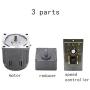 110v 15w Ac Gear Motor Electric Single-phase Motor Gear Motor Electric Variable Speed Adjustable Controller Governor Adjustable Speed Controller Rated Speed 0-270 RPM (Reduction ratio: 1:5)