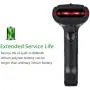 Tera Barcode Scanner Wireless CCD Image Bar Code Reader 1D Barcodes Screen Bar Codes Smudged Damaged Barcodes Readable with Hands-Free Adjustable Stand