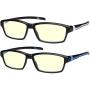 Anti Glare Computer Reading Glasses Blue Light Blocking Reduce Eyestrain for Computer and Screens Sport for Men and Women