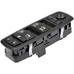 Dorman 901-473 Front Driver Side Door Window Switch for Select Models, Black