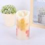 CHICIRIS Flameless LED Candle Lamp, Electronic Simulation Candle Shape LED Lights, Home Decoration Smokeless LED Tea Light for Wedding, Home Decoration, Birthday, Holidays