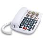SMPL Hands-Free Dial Photo Memory Corded Phone # 56010, One-Touch 6 Photo Buttons, Amplification of Incoming Calls, Big Button Keypad, High-End Durable ABS Plastic and Button Construction