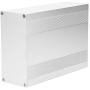 Good Heat Dissipation Split Type Matte Silver High Reliability Aluminum Project Box Sturdy Electronic Enclosure Case for Circuit Board Aluminum Case Industrial