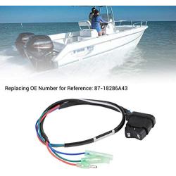 Car Tilt Trim Switch Power Tilt Trim Switch Assembly for Mercury Outboard Remote Control Box 87-18286A43