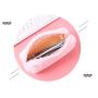 MHDGG Makeup Bag Pencil Case,Cute Plush Pencil Case Pouch Bag Travel Toiletry Bag Cosmetic Make Up Organizer for Women and Girls,Pink MHDGG Makeup Bag Pencil Case,Cute Plush Pencil Case Pouch Bag Travel Toiletry Bag Cosmetic Make Up Organizer for Women and Girls,Pink