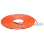 Amazon Basics Outdoor Extension Cord with Lighted 3 Outlets, Orange, 50 Foot