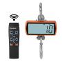 NEWTRY 1000kg/2200lb Wireless Electronic Digital Crane Scale Heavy Duty Industrial Hanging Scale with Remote Control and Charger (Orange, 1000kg/2200lb)