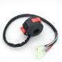 CENTAURUS 3 Function 8 pin ATV Kill Headlight Start Left Handlebar Switch Assembly Fits for 50cc 70cc 90cc 110cc 125cc 2016 and 2017 Taotao SunL Coolster Peace Eagle ATVs Quad 4 Wheeler