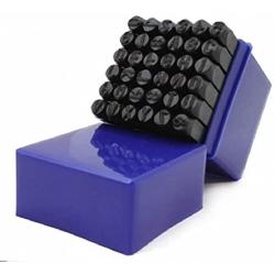 EX ELECTRONIX EXPRESS 36 Pc Steel Metal Letter and Number Stamp Punch Tool Set Kit (78BWSTAMPSET)