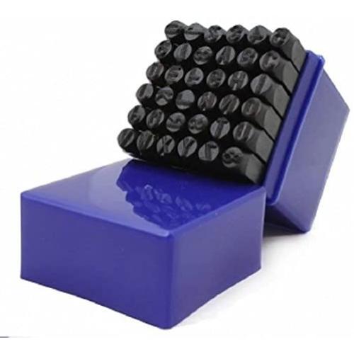 EX ELECTRONIX EXPRESS 36 Pc Steel Metal Letter and Number Stamp Punch Tool Set Kit (78BWSTAMPSET)
