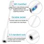 WIKIPro Lightning to Headphone Jack Adapter Dongle [ MFi Certified ] Earbuds Headphone Converter for iPhone 12/12Pro/SE/11/Pro/Pro Max/XR/Xs/Xs Max/X/8/7,Music Control,Calling&Siri Supported