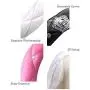 Queens Car Steering Wheel Cover with Noble Crown + Bling Diamond + Exquisite Lattice Design Auto Stylish Elegant Collection Accessories Universal 15''/38cm (Black - White)