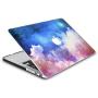 KECC Laptop Case Compatible with MacBook Air 13'' Retina (2021/2020, Touch ID) w/Keyboard Cover + Sleeve + Screen Protector (Bundle) Plastic Hard Shell Case A2337 M1 A2179 (Night Sky 2)